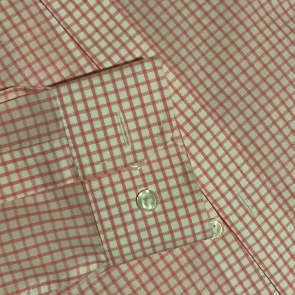 Gold Label Pink checked dress shirt - Picture 2 of 3